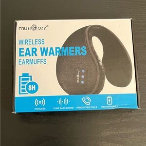 Purple Bluetooth Earmuffs